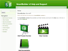 Tablet Screenshot of help.smartbuilder.com